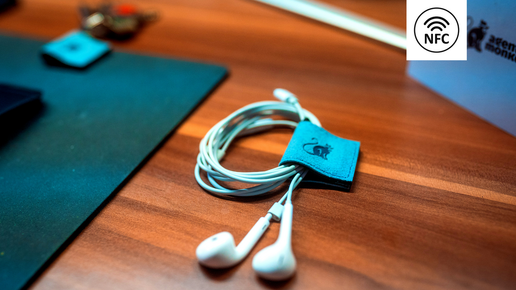 AgentSmart™️ | NFC Multitool Kabel Organizer | Blau