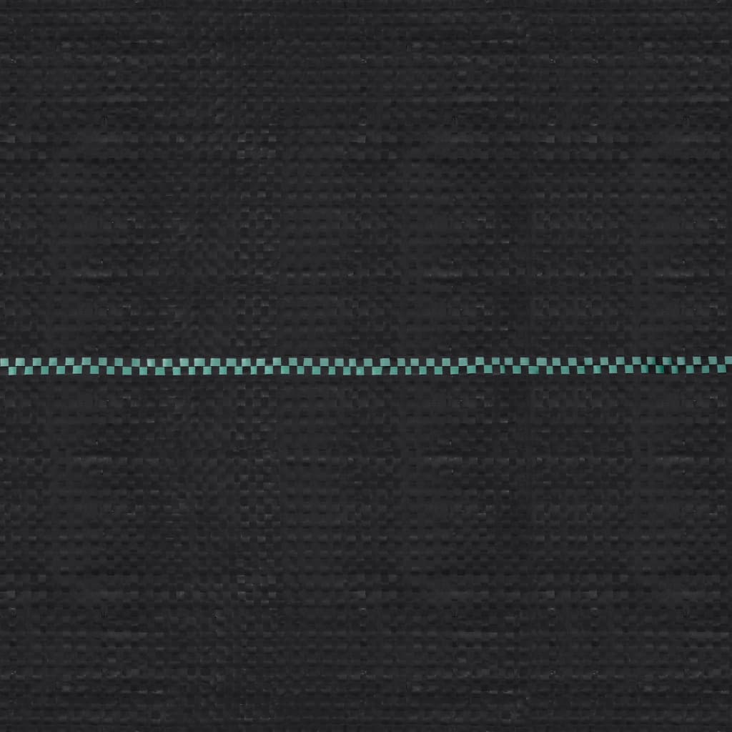 NNEVL Weed & Root Control Mat Black 1x50 m PP