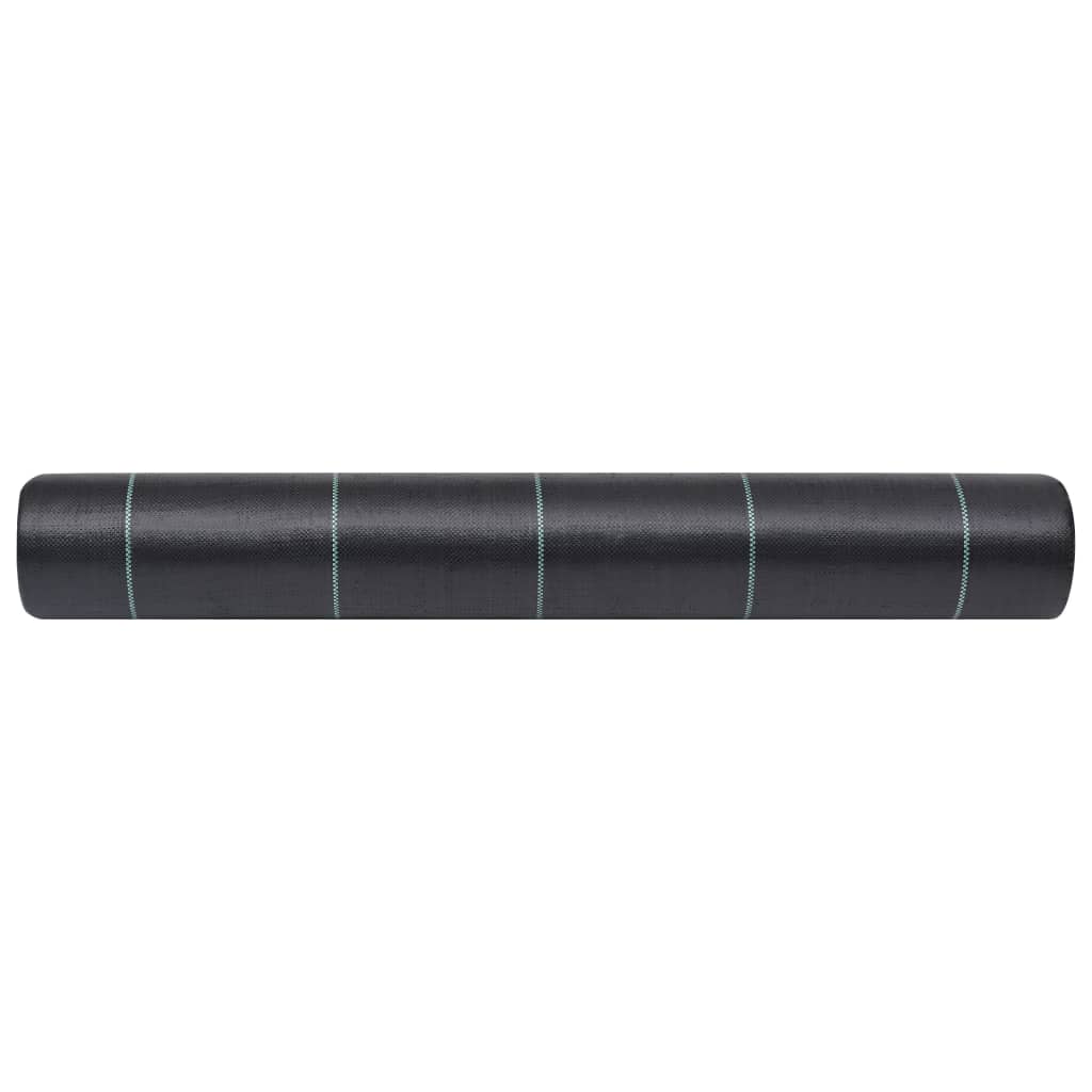 NNEVL Weed & Root Control Mat Black 1x50 m PP