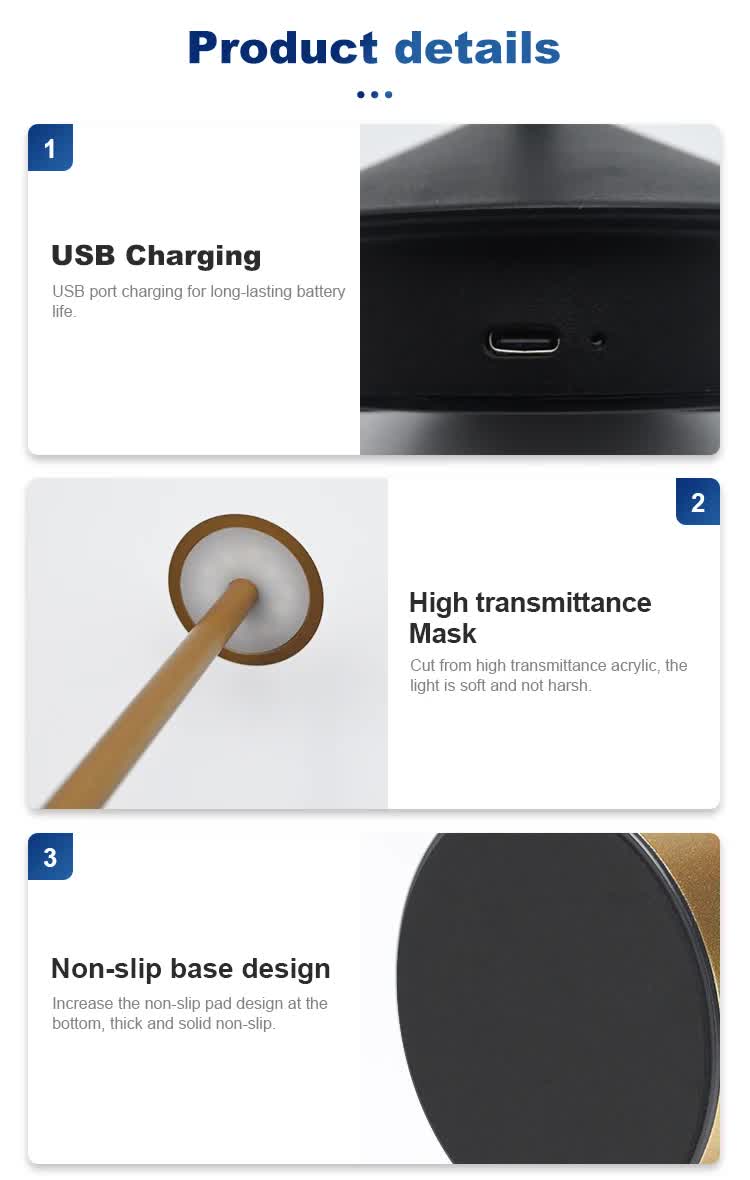 NNEDSZ White Modern Minimalist Aluminum LED Mushroom Night Light - Creative Bedside Atmosphere Lamp for Dining Room and Bedroom